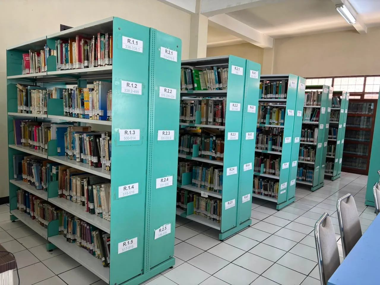 Lingkungan belajar perpustakaan FTM